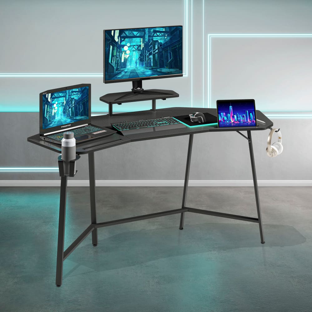 Guardian Black Gaming Desk Gaming Desk