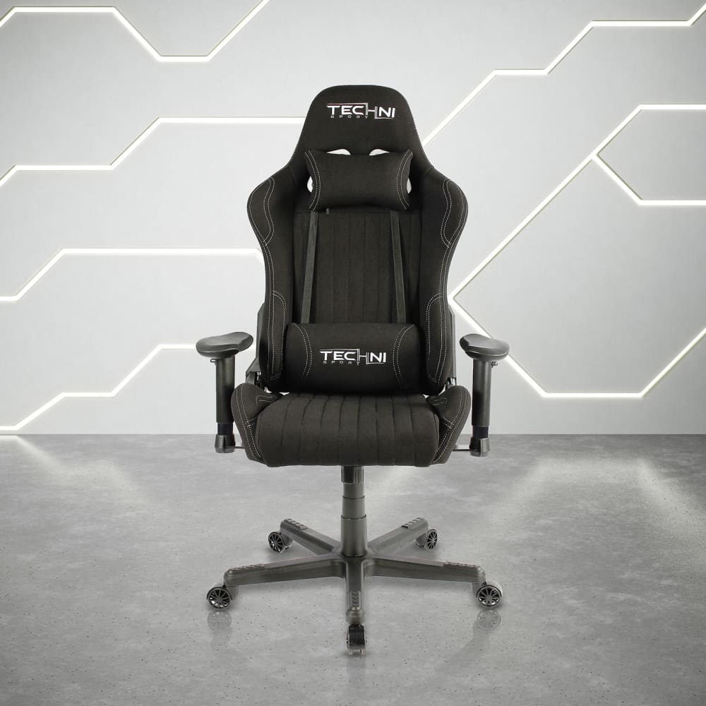 Echo Black Gaming Chair for Ultimate Gaming Setup – Techni Sport