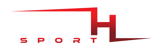 Techni sport logo in white & red
