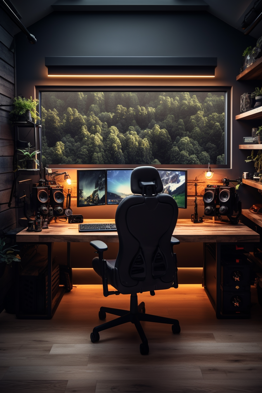 The Hybrid Setup: How to Design a Space for 9-to-5 and After-Hours Gaming