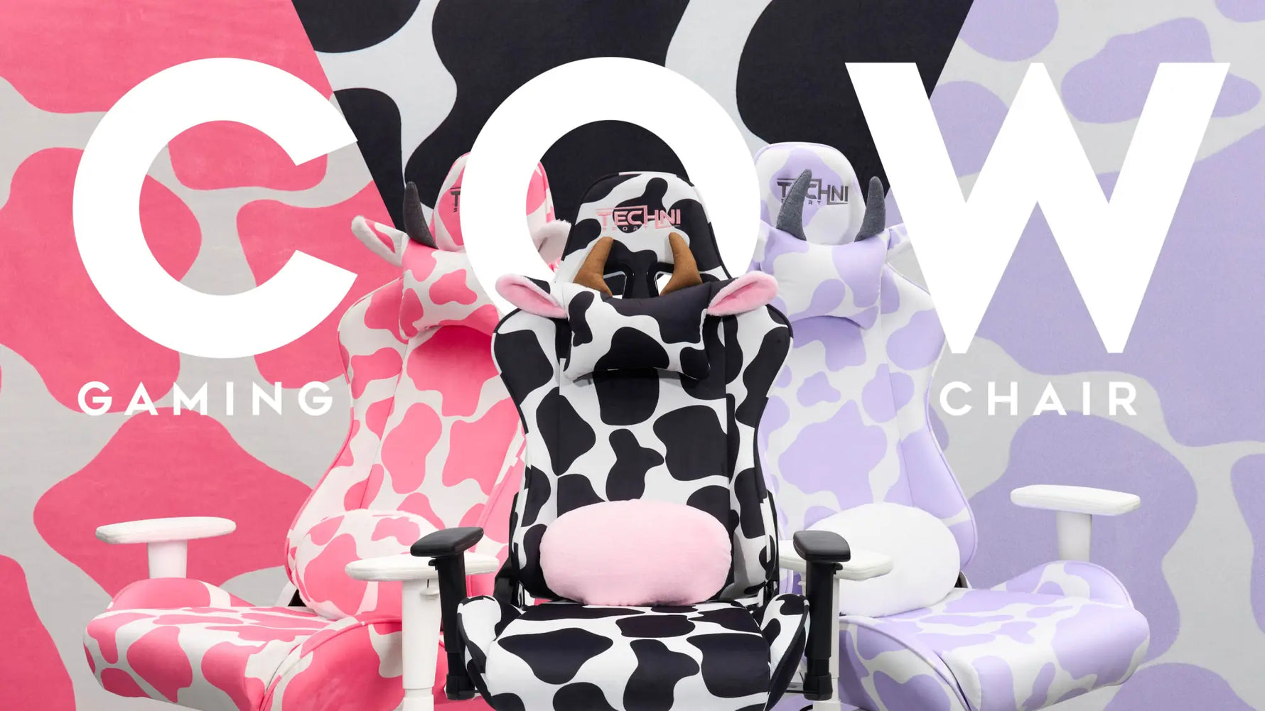 techni sport cow gaming chair