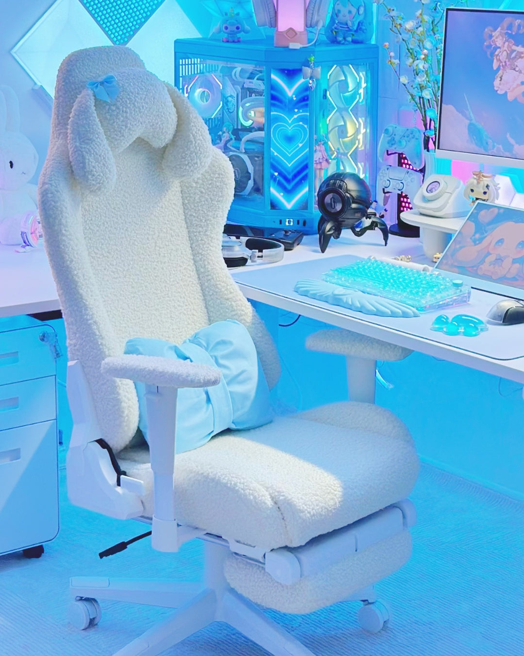 Cow Computer Build Cow Gaming Chair TS85 | Cute & Comfy Cow Print — Techni Sport