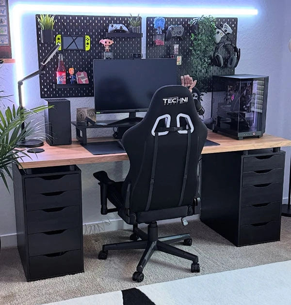 Racerstyle gaming chair setup