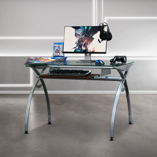 Arcadia Gaming Desk Clear Gaming Desk