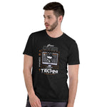 GAME OVER Unisex Black T-Shirt Shirts