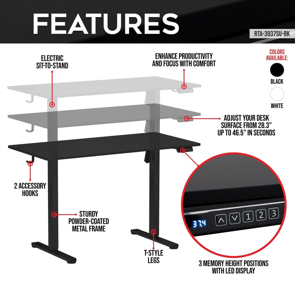 Techni Sport-Vega Electric Standing Desk