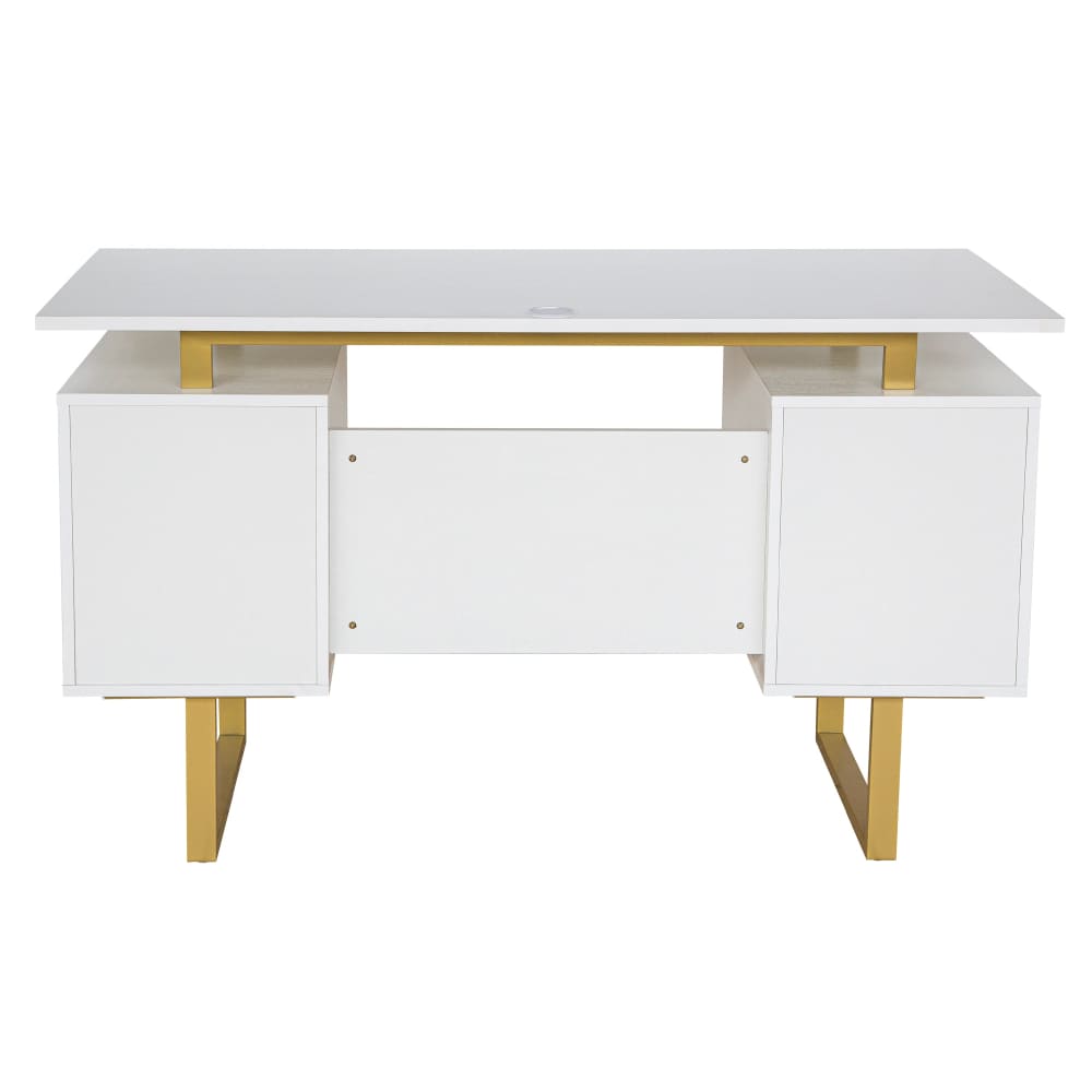 Arctic White Gaming Desk Gaming Desk
