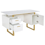 Arctic White Gaming Desk Gaming Desk