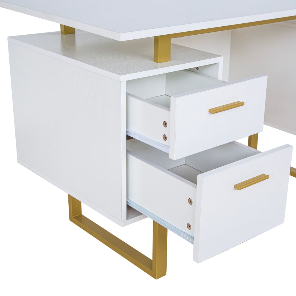 Arctic White Gaming Desk Gaming Desk