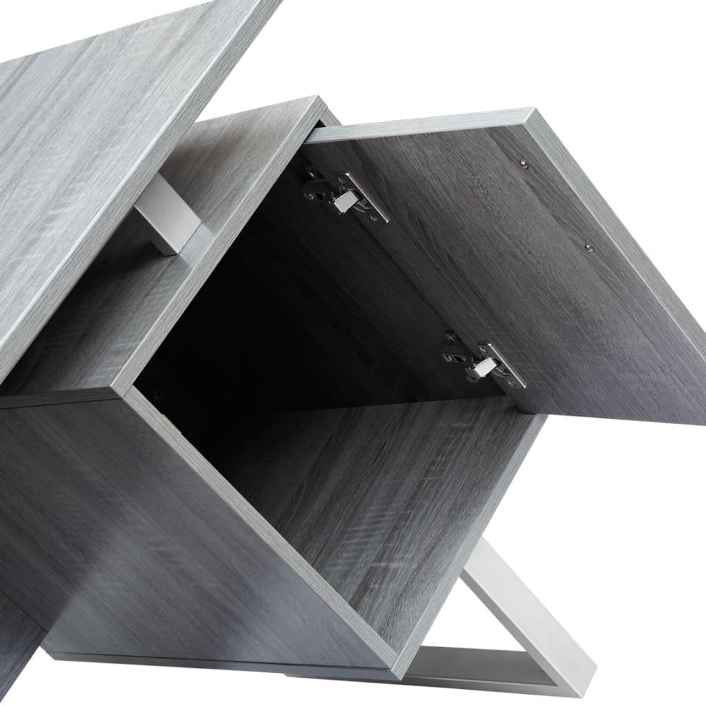 Arctic Grey Gaming Desk Gaming Desk 