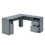 Denver Grey L Shape Gaming Desk Gaming Desk