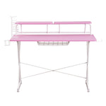 Pink Carbon Gaming Desk Pink Gaming Desk