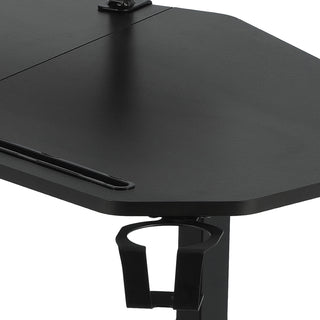 Defender Black Gaming Desk Gaming Desk