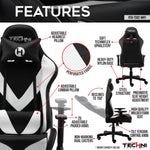 ProGamer2 White Gaming Chair Gaming Chair