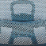 Techni Sport Ergon Mesh Gaming Chair, close-up of teal mesh fabric swatch 