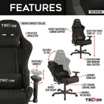 Echo Black Gaming Chair Gaming Chair