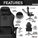 Orion Black Gaming Chair Gaming Chair