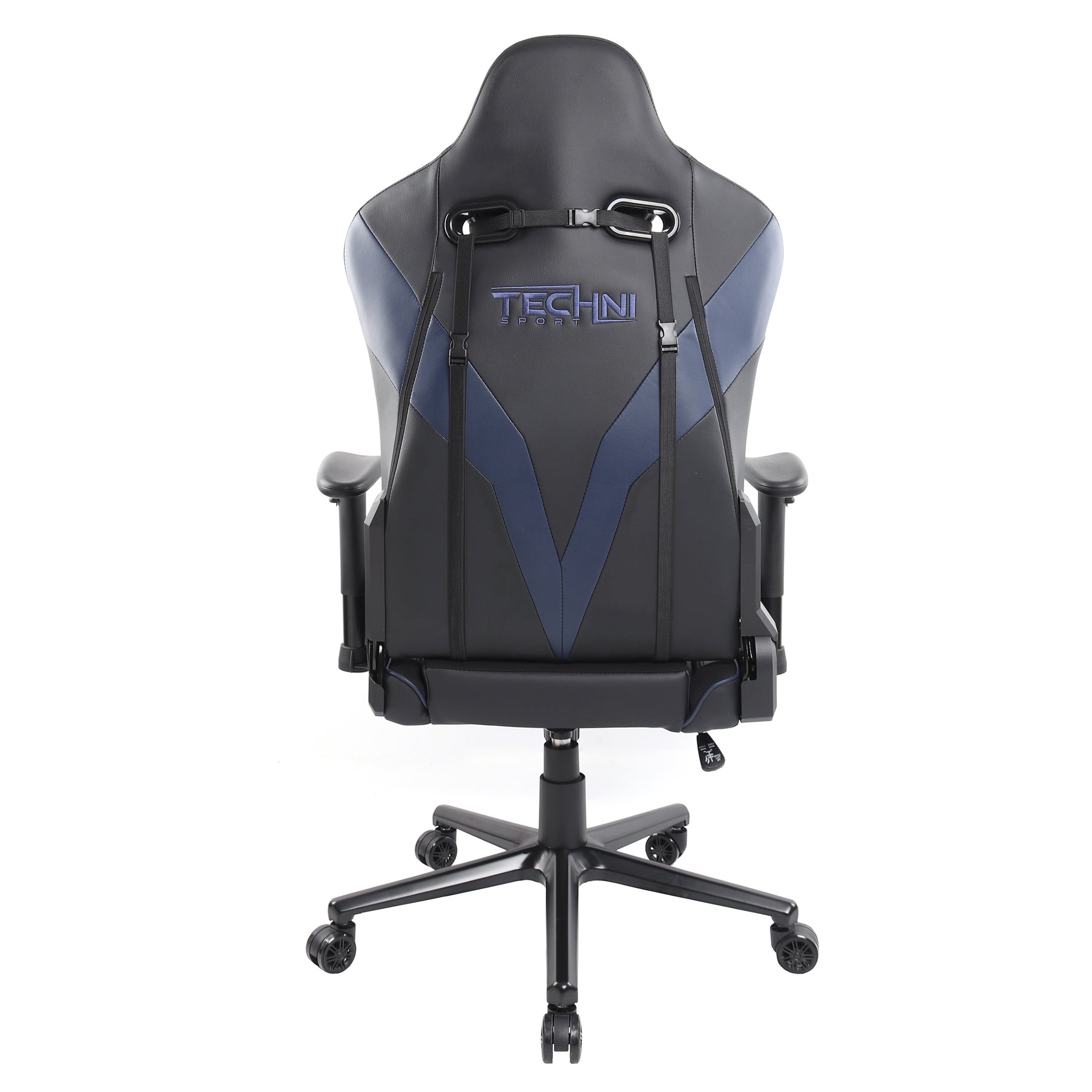 Gaming chair with 'Techni' branding on a white background 