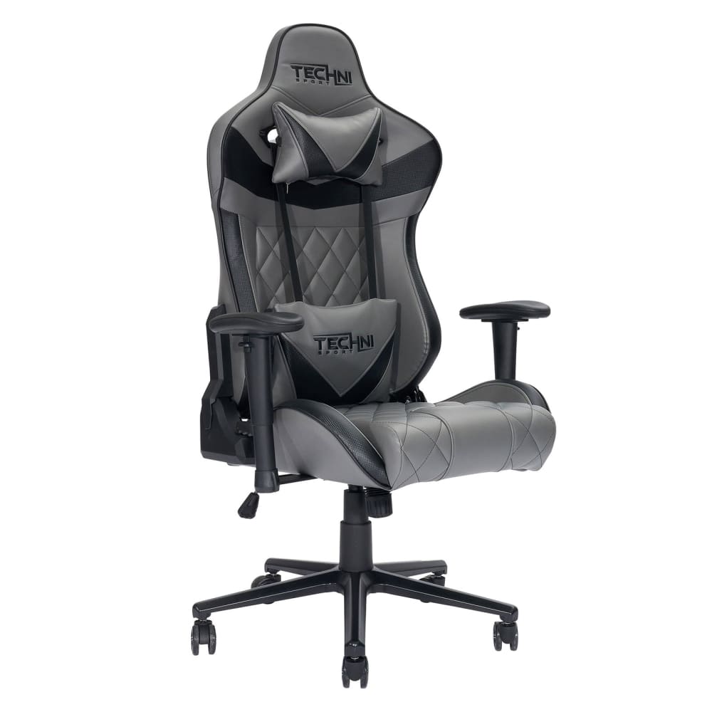 GamerXL Grey Gaming Chair Gaming Chair