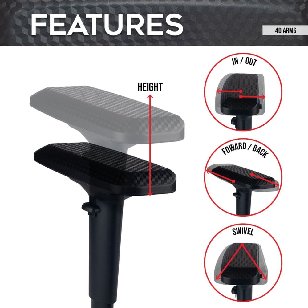 Techni 4D Armrest
