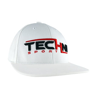 RushTwo Techni Sport Snapbacks White Hats