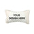 Customized White Gaming Chair Pillow Pillow