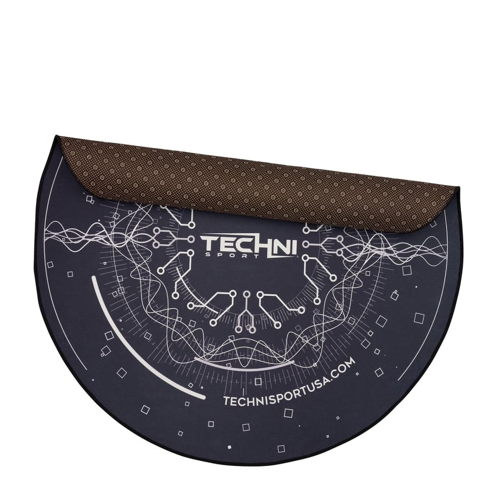Circuit 40” Black Round Chair Mat Floor Mats