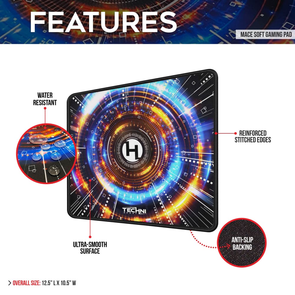 Mace Soft Gaming Pad Pads