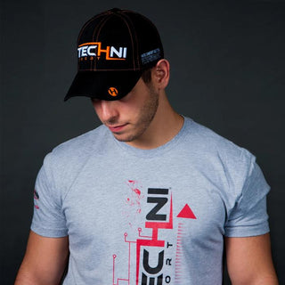 TechniSport Baseball Cap in Orange