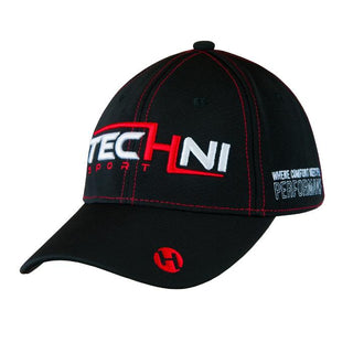 RushOne Techni Sport Baseball Cap Red Hats