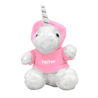 Techni Unicorn Pink Hoodie Stuffed Animal