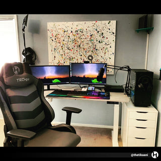 Comfort + Grey Gaming Chair Gaming Chair