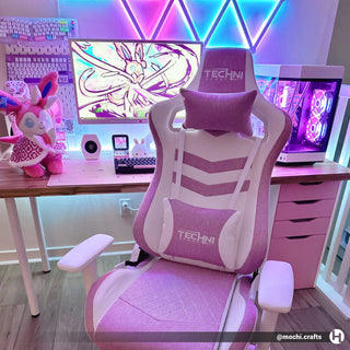 Pastel Pink Gaming Chair Gaming Chair