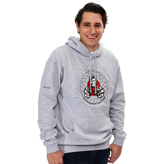 GameON2 Techni Unisex Grey Hoodie Hoodie