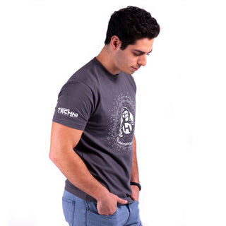 GameON2 Techni Male Grey T-Shirt T-Shirt