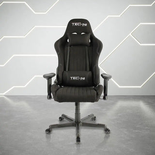 Black gaming chair.