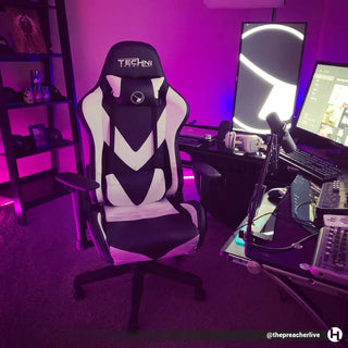 ProGamer2 White Gaming Chair Gaming Chair