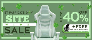 St. Patrick’s Day sale advertisement.