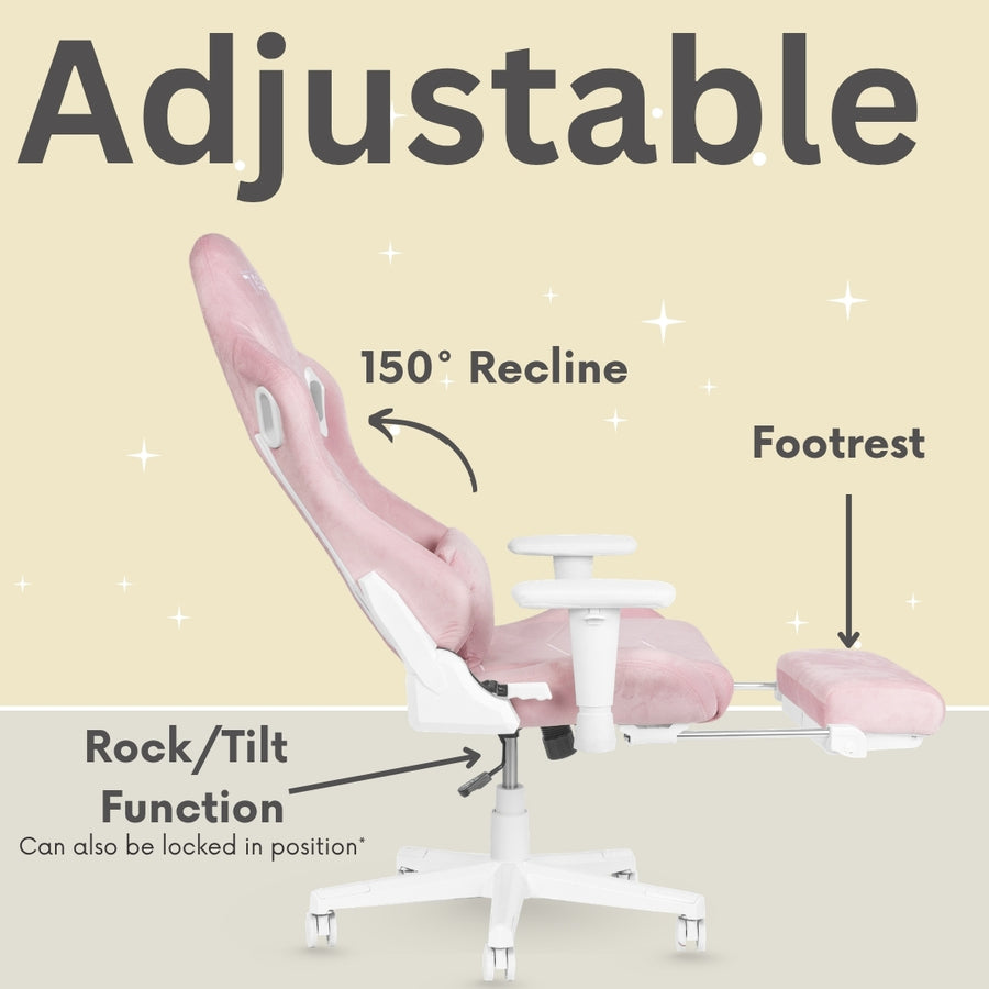 150° recline & Fold-Away Footrest